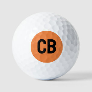 Trend Colour Fresh Tangerine Golf Balls