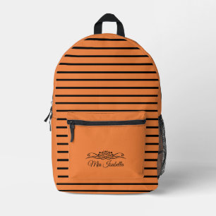Trend Colour Fresh Tangerine Print Cut Sew Bag