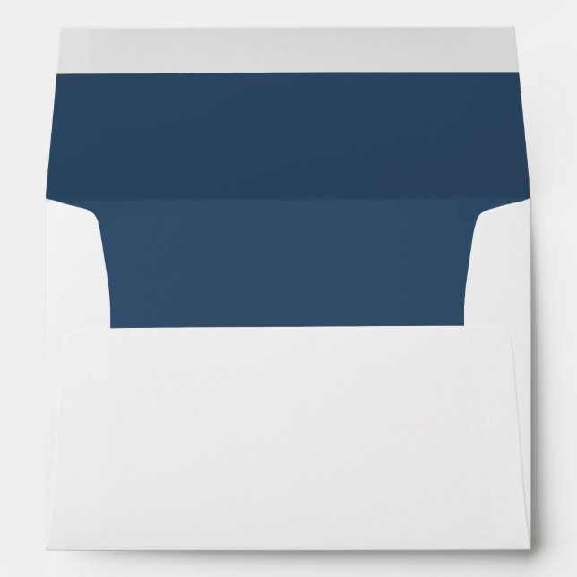 Trend Colour  Inside Serious Blue - Envelope (Back (Bottom))