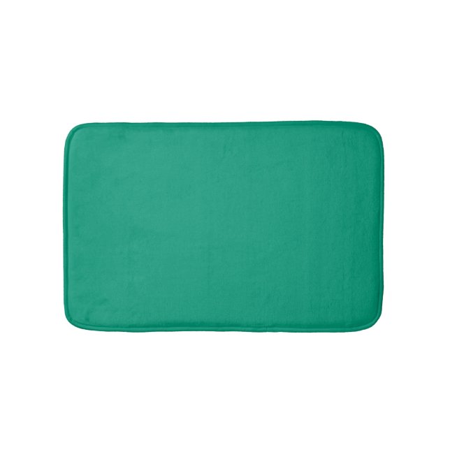 Trend Colour - Jade Green Bath Mat (Front)