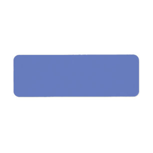 Trend Colour - Jewel Blue Return Address Labels