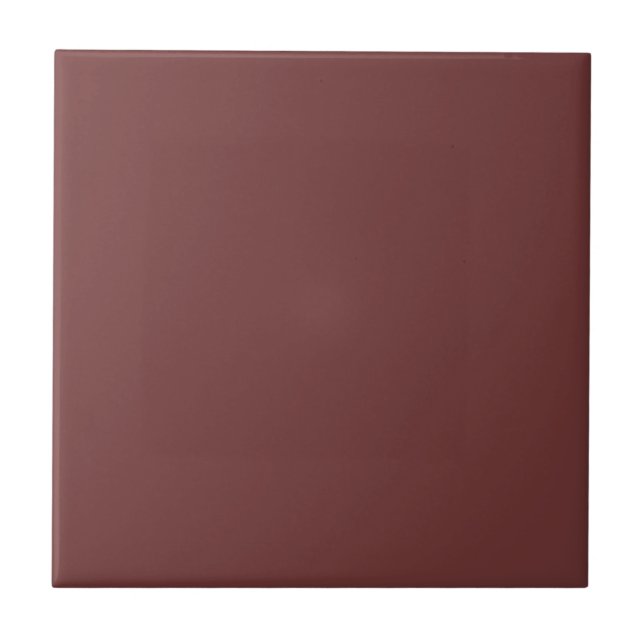 Trend Colour Mahogany Brown Decorative Ceramic Til Tile (Front)