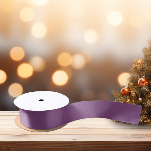 Trend Colour Medium Purple Satin Ribbon