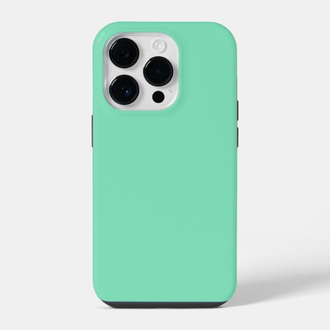 Trend Colour - Minty Green iPhone Case (Back)