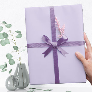 Trend Colour Pastel Violet Wrapping Paper