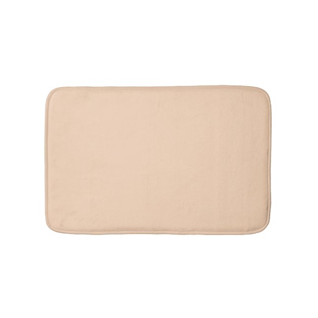 Trend Colour - Peach Blush Bath Mat (Front)