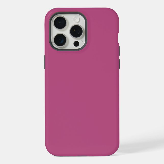 Trend Colour Pink Purple Berry iPhone Case (Back)