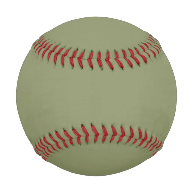 Trend Colour Reed Green Minimalist Baseball (Front)