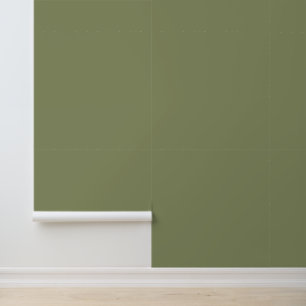 Trend Colour Reed Green Minimalist Wallpaper