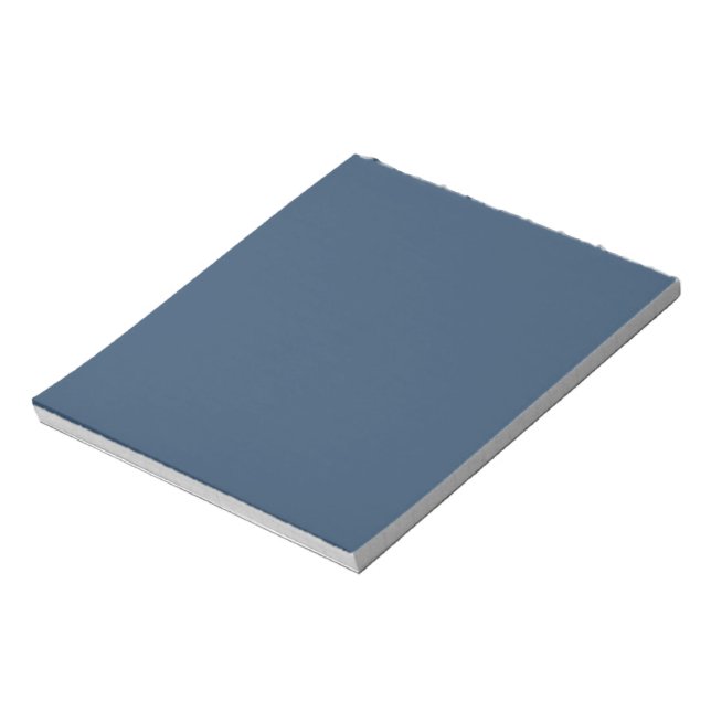 Trend Colour - Serious Blue Notepad (Rotated)
