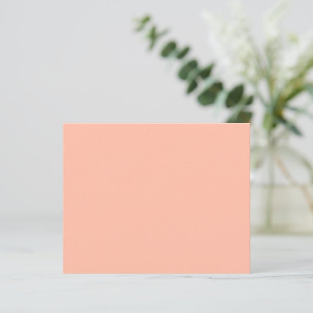 Trend Colour - Soft Peach Paper Sheet (Standing Front)