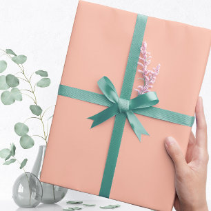 Trend Colour - Soft Peach Wrapping Paper Roll