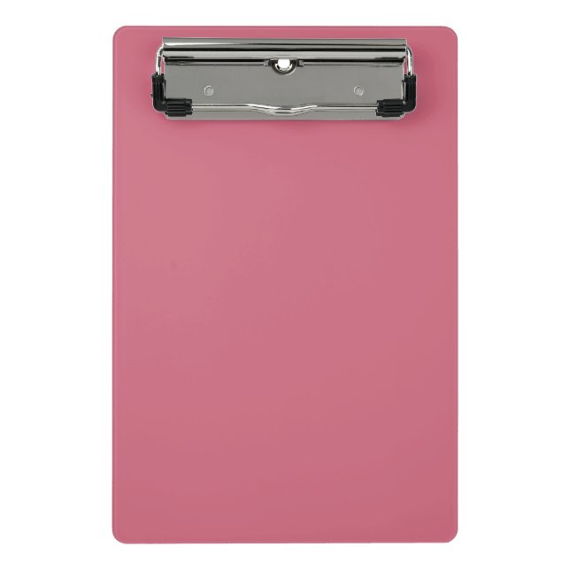 Trend Colour - Soft Pink Mini Clipboard (Front)