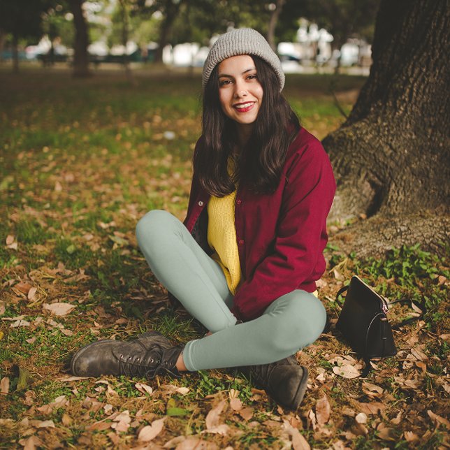 Trend Colour Soft Sage Leggings (Creator Uploaded)