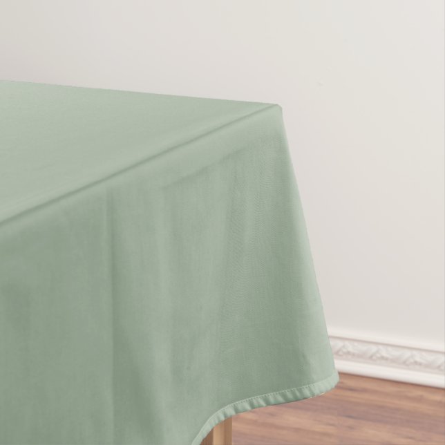 Trend Colour Soft Sage Tablecloth (In Situ)