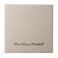 Trend Colour - Soft Taupe Ceramic Tile