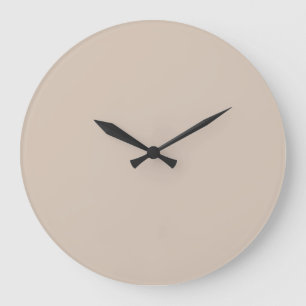 Trend Colour Soft Taupe Large Wall Clock