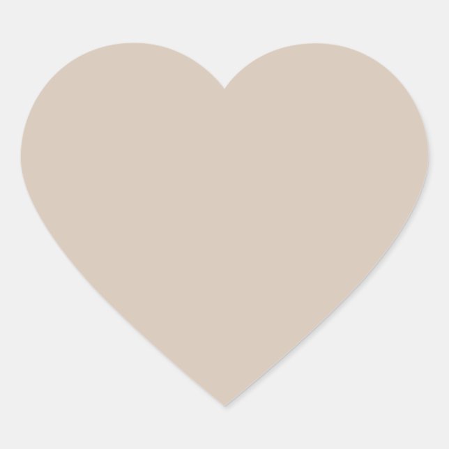 Trend Colour - Soft Taupe Sticker (Front)