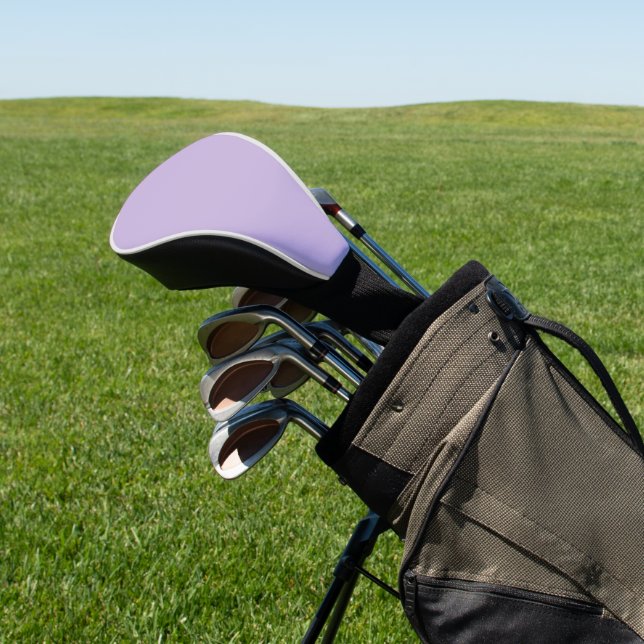 Trend Colour Soft Violet Golf Head Cover (In Situ)