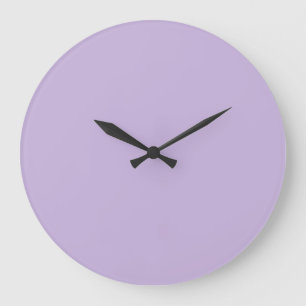 Trend Colour Soft Violet Large Wall Clock