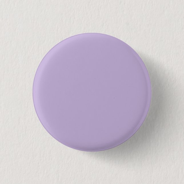 Trend Colour Soft Violet Minimalist Button (Front)