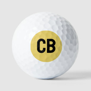Trend Colour Soft Yellow Golf Balls