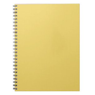 Trend Colour - Soft Yellow Solid Notebook