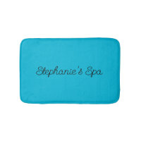 Trend Colour - Vivid Cyan Spa Bath Mat