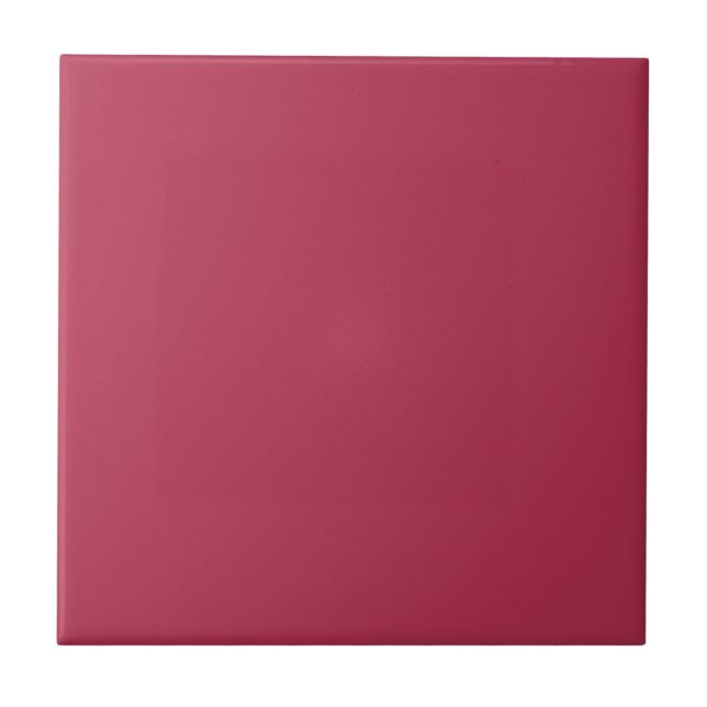 Trend Colour Warm Pink Ceramic Tile (Front)