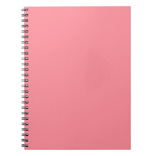 Trend Colour - Watermelon Pink Notebook (Front)