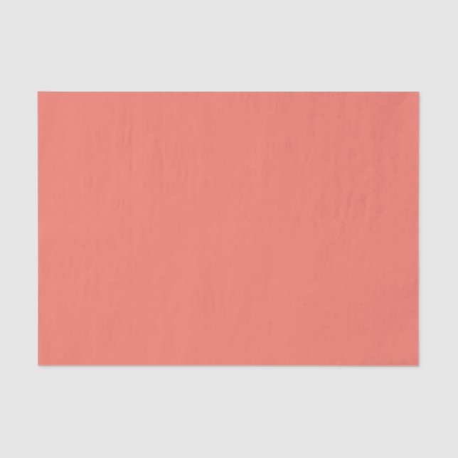 Trend Colours - Coral Sunset Colour - Solid Tissue Paper (Front)