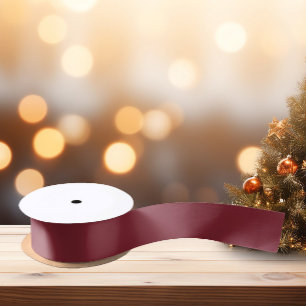 Trend Colours - Crimson Red Colour - Solid Satin Ribbon