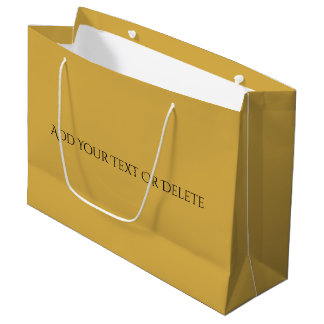 Trend Colours - Golden Yellow Large Gift Bag