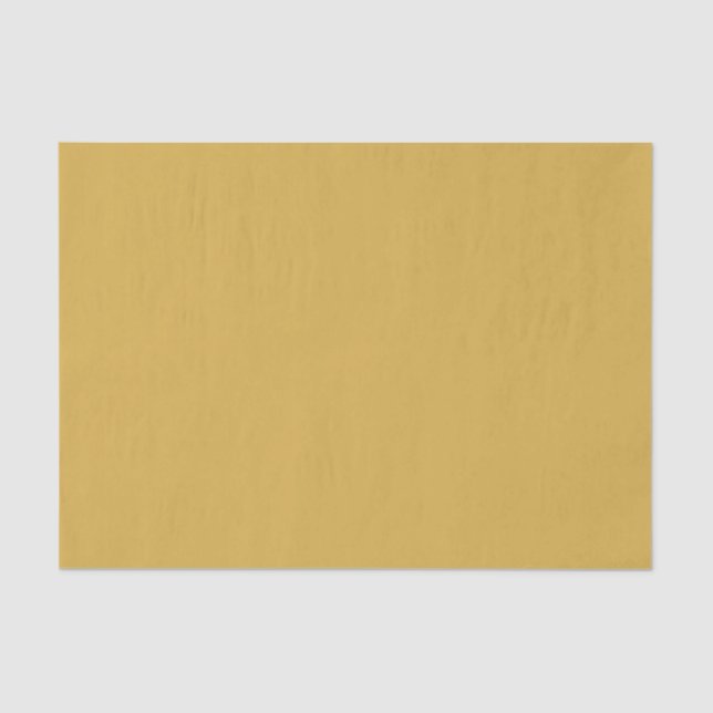 Trend Colours - Golden Yellow Tissue Paper (Front)