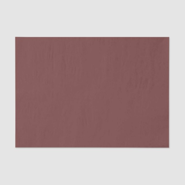 Trend Colours - Mahogany Brown Colour - Solid Tissue Paper (Front)