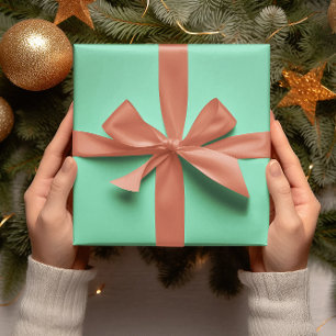 Trend Colours - Minty Green Colour - Solid Roll Wrapping Paper