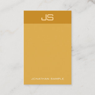 Trend Colours Modern Chic Monogram Template Elegan Business Card