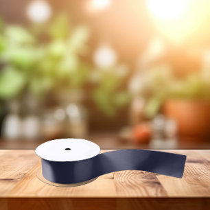 Trend Colours - Navy Blue Colour - Solid Satin Ribbon