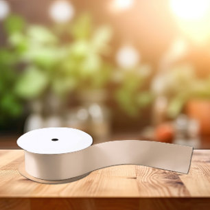 Trend Colours - Peach Blush Colour - Solid Satin Ribbon