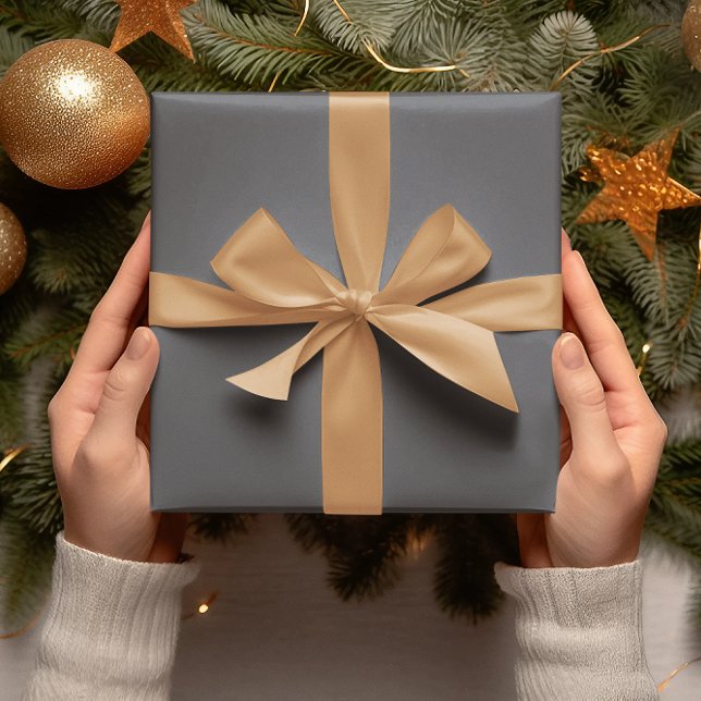 Trend Colours - Slate Grey Colour - Solid Roll Wrapping Paper (Creator Uploaded)