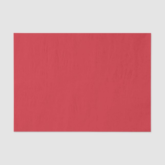 Trend Colours - Vibrant Red Colour - Solid Tissue Paper (Front)