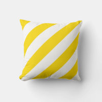 Trend Colours Yellow White Striped Template Modern