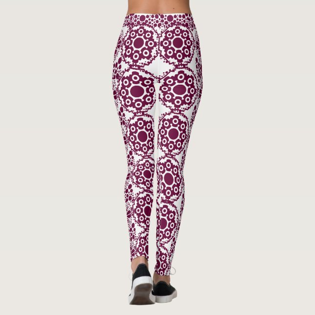 Trending Abstract pattern Leggings (Back)