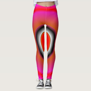 Trending  Abstract pink Leggings