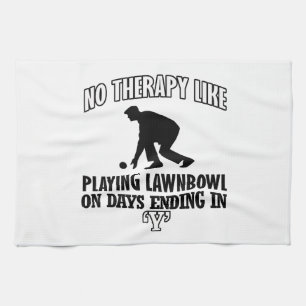Trending and awesome Lawn-bowl designs Tea Towel