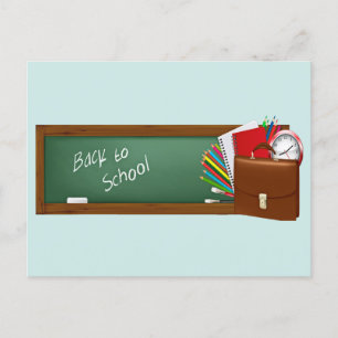 Trending Back To School Holiday Postcard