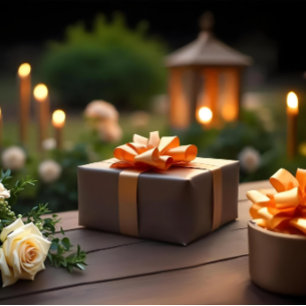 Trending Boho Brown Color 79553b Wrapping Paper