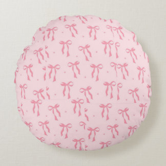 Trending Bow Round Pillow – Chic & Cosy Decorative