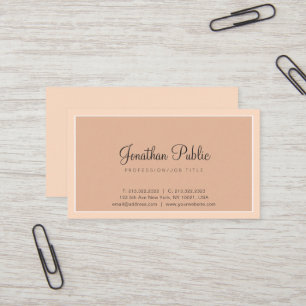 Trending Colours Stylish Design Modern Professiona Business Card