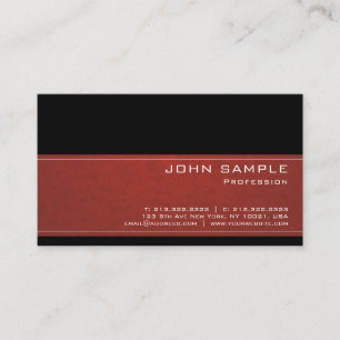 Trending Creative Professional Modern Chic Design Business Card